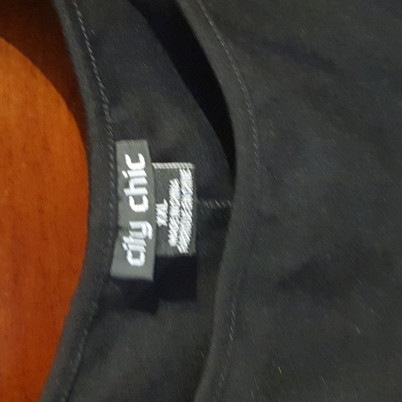 Ladies City Chic Plus Diva Side Weave Bodycon dress sz XXL - Picture 4 of 6